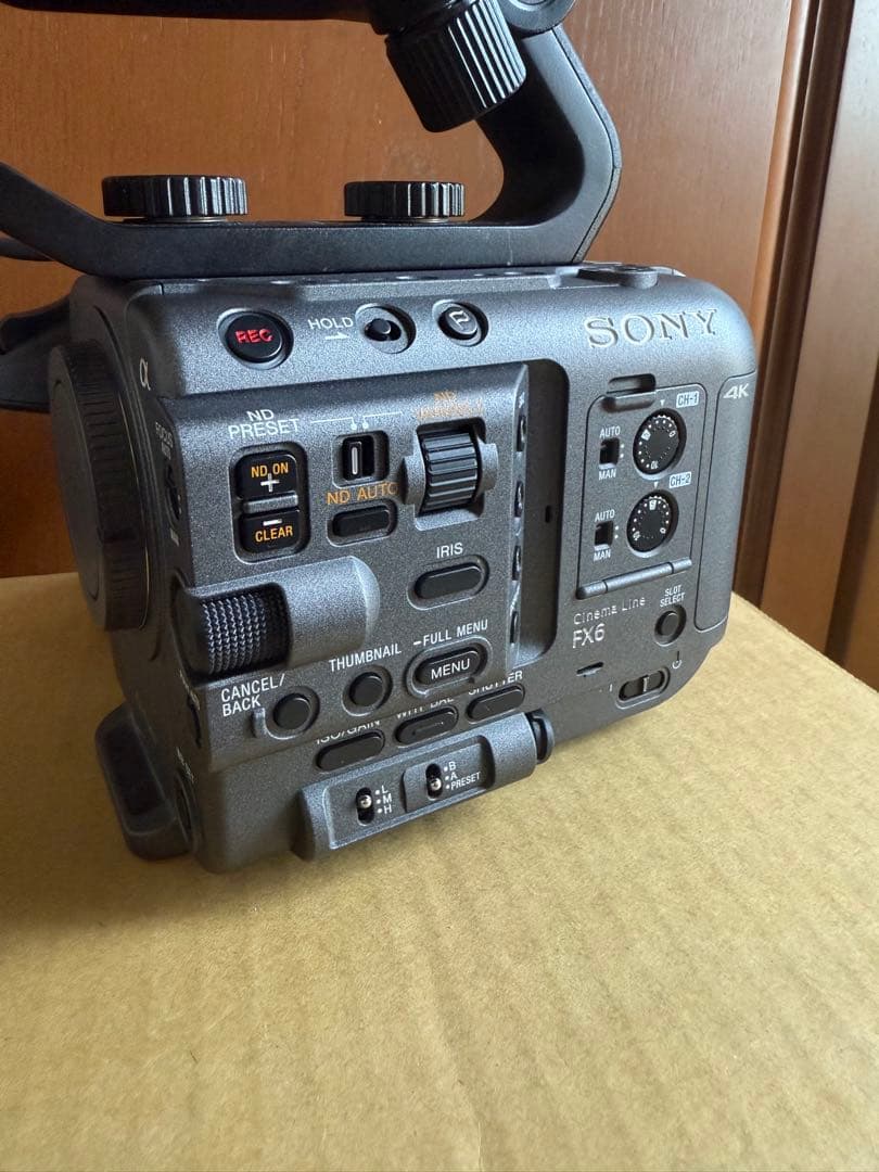 SONY FX6＆バッテリー＆チャージャーセット