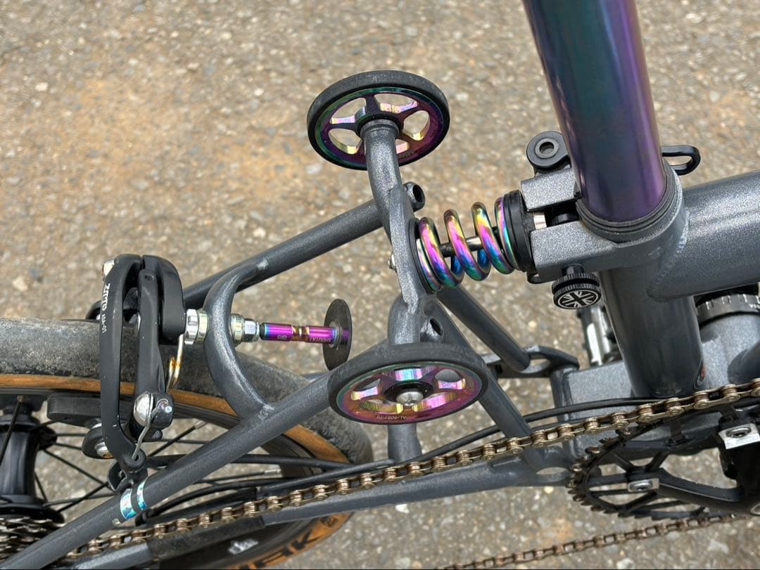 折りたたみ自転車　 COSPAII B5 カタツムリ　カスタム 送料込み