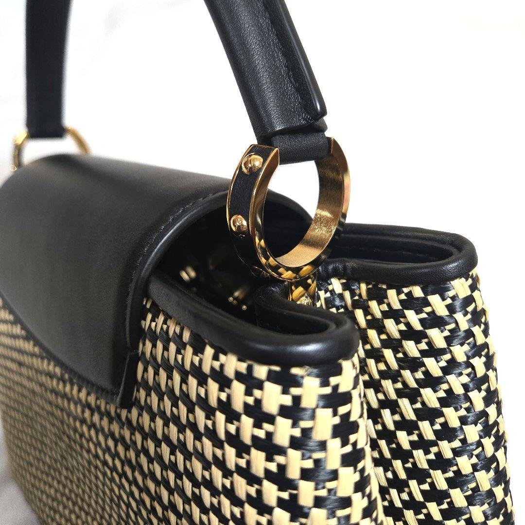 新品未使用 ルイヴィトン 籠バッグ LOUIS VUITTON カプシーヌ
