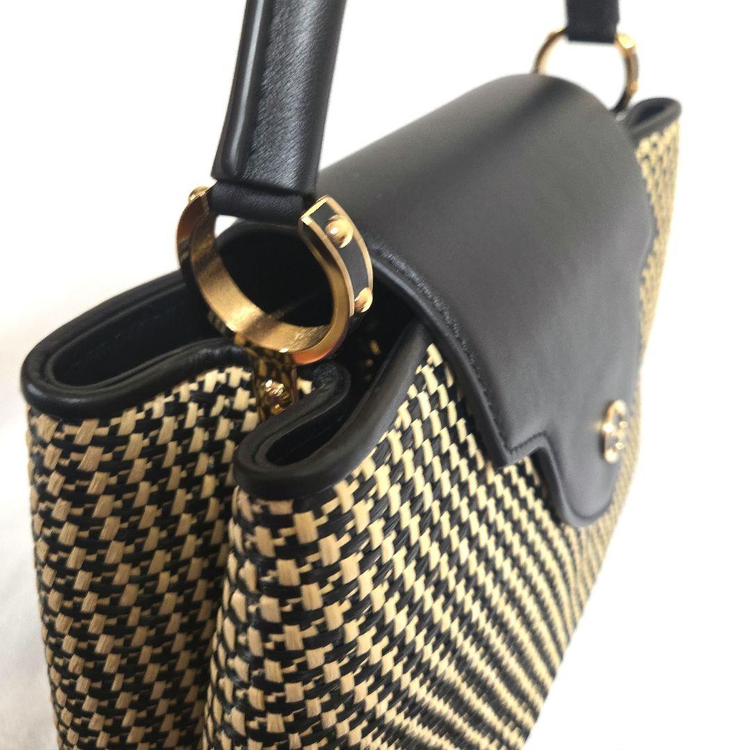 新品未使用 ルイヴィトン 籠バッグ LOUIS VUITTON カプシーヌ
