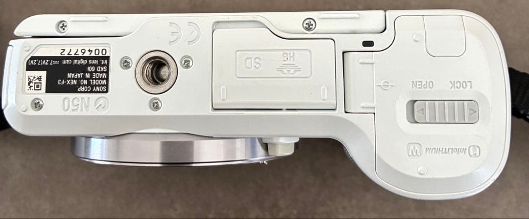 SONY α NEX-F3 ホワイト ボディ 動作確認済 即購入OK