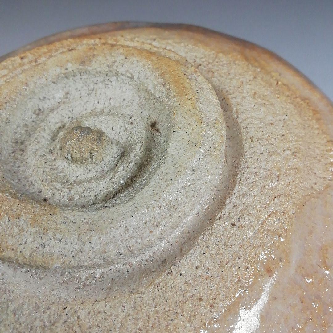 Ｗ２０６　茶碗　『白楽茶碗』『三代　小川長楽(裕起夫) 造』共箱　抹茶碗　茶道具