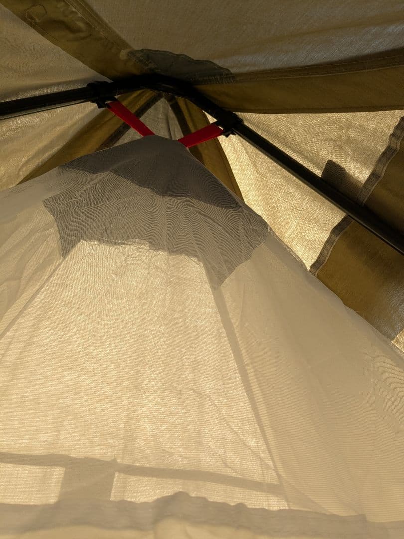 FIELDOOR　フォークテント280 TC プラス　グランドシート＆ポール付き