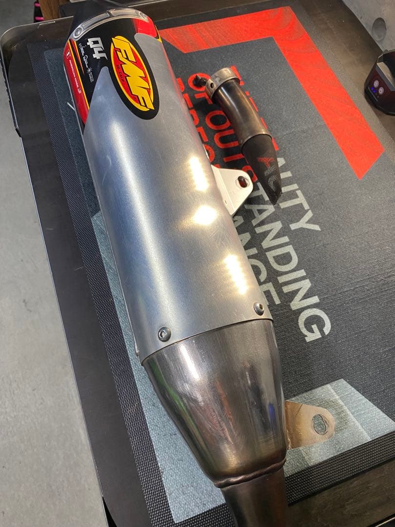 KLX250 Dトラッカー　FMFスリップオン