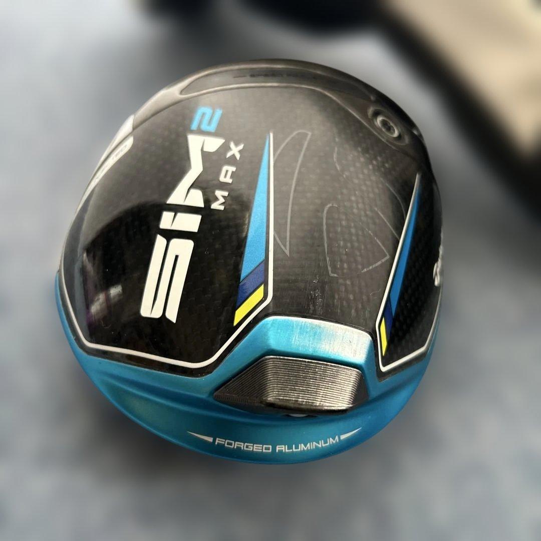 《テーラーメイド》SIM2 MAXドライバーヘッド10.5°＋ヘッドカバー
