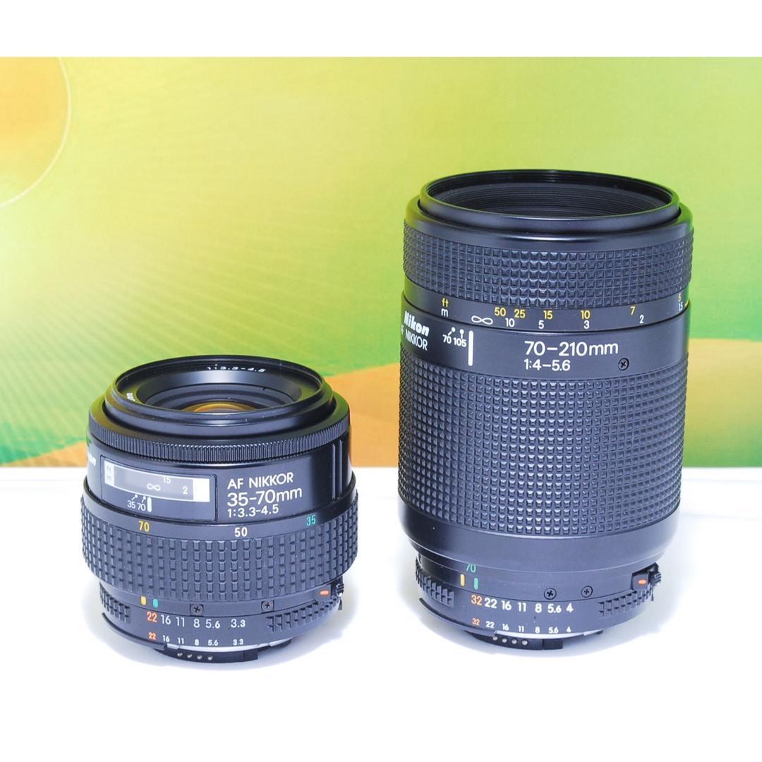 レトロかわいい✨Nikon D70 ダブルレンズセット バッグ付き すぐ撮影可