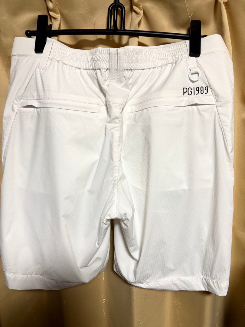 【新品未使用】PEARLYGATES メンズ ショートパンツ サイズ6 白