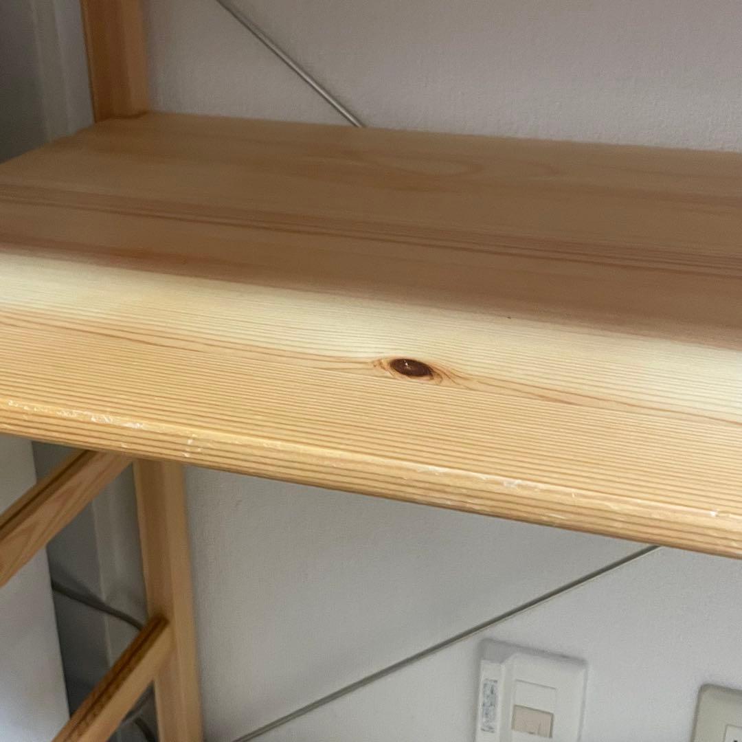 無印良品　パイン材ユニットシェルフ　８６ｃｍ幅・中