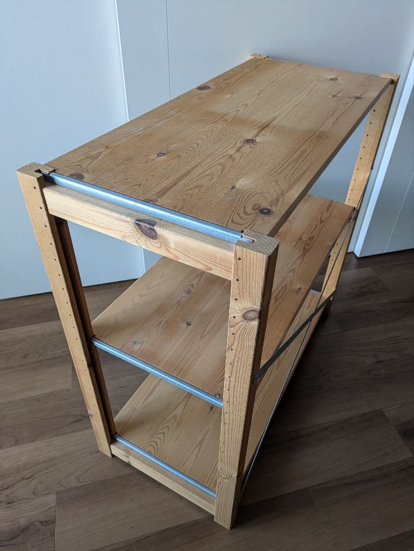 無印良品 【旧モデル】パイン材ユニットシェルフ