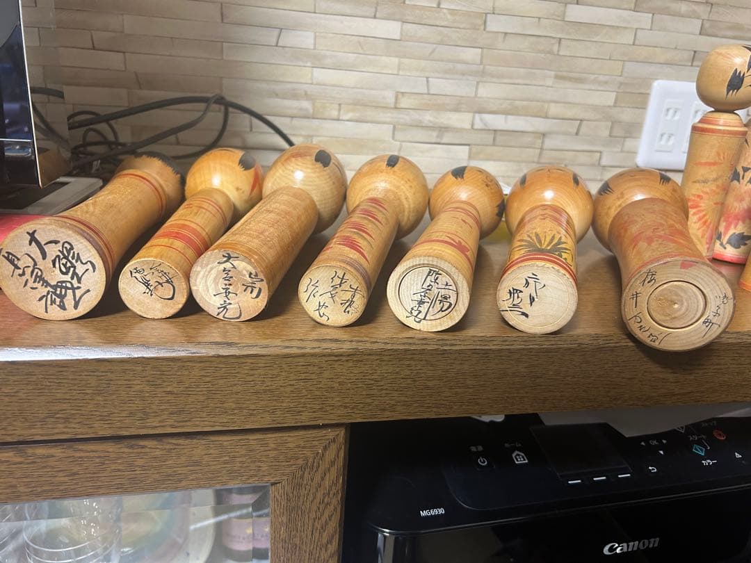 こけし　まとめ売り　34体