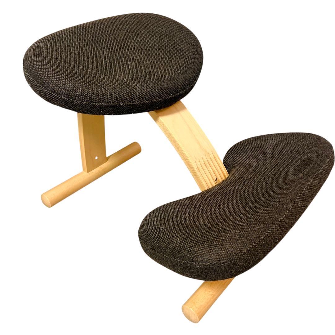 ★バランスイージー 通常フレーム バランスチェア リボ社 腰痛対策 椅子