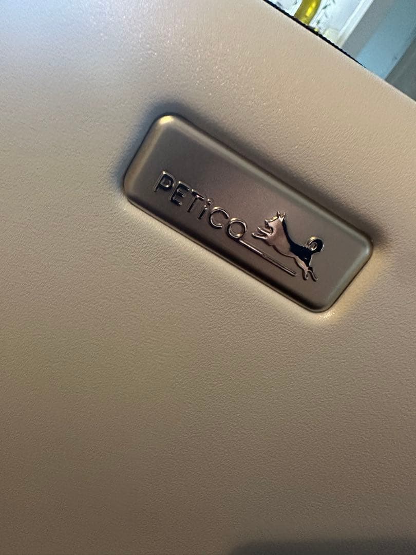 【美品】PETICOペットキャリーLサイズ、グレー