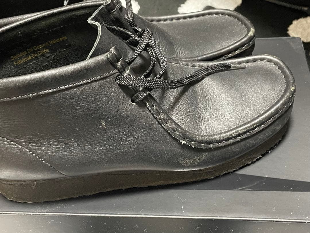 Ours モーガン着用 clarks ワラビー レザー 26.5㎝程度