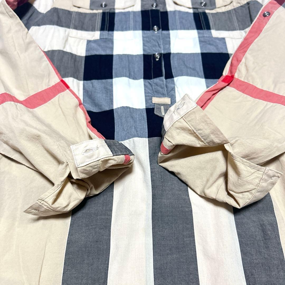 ✨✨ MoMA✨✨BURBERRY チェック柄 長袖ワンピース　S〜M