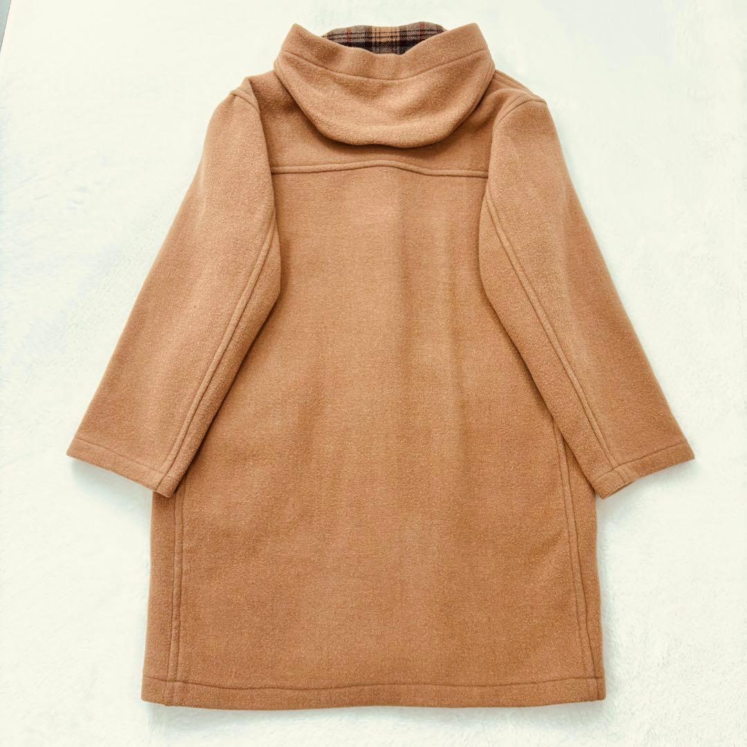 美品　バーバリーズ　ダッフルコート　メンズ　レディース　ダブルフェイス　チェック