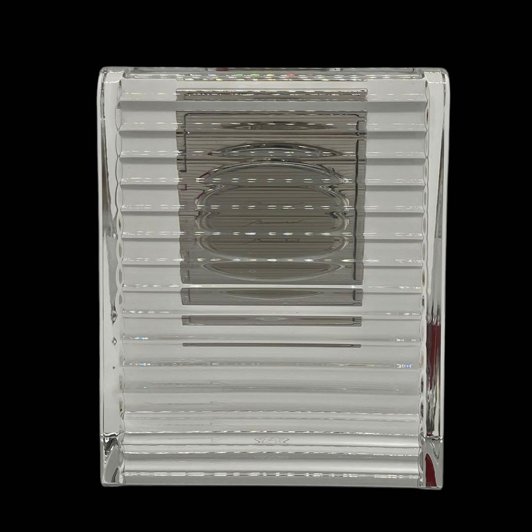 希少　未使用保管品　Baccarat バカラ　フォトフレーム　写真立て　スタンド