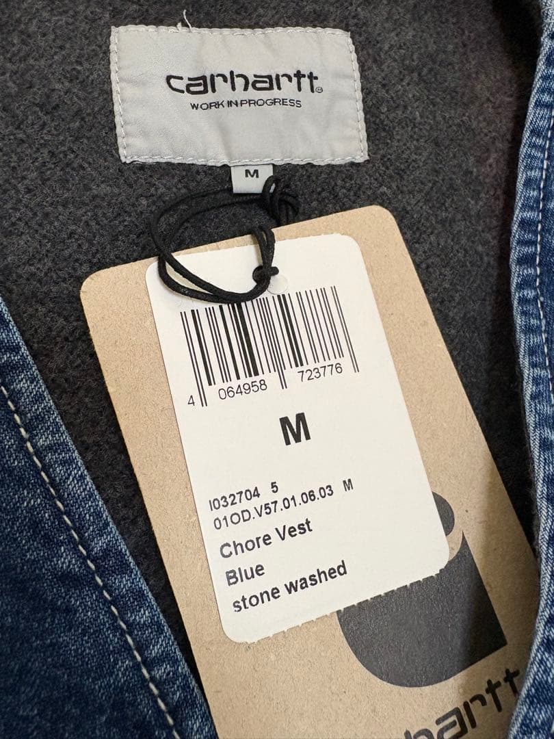 BOSS Carhartt WIP chore vest デニム