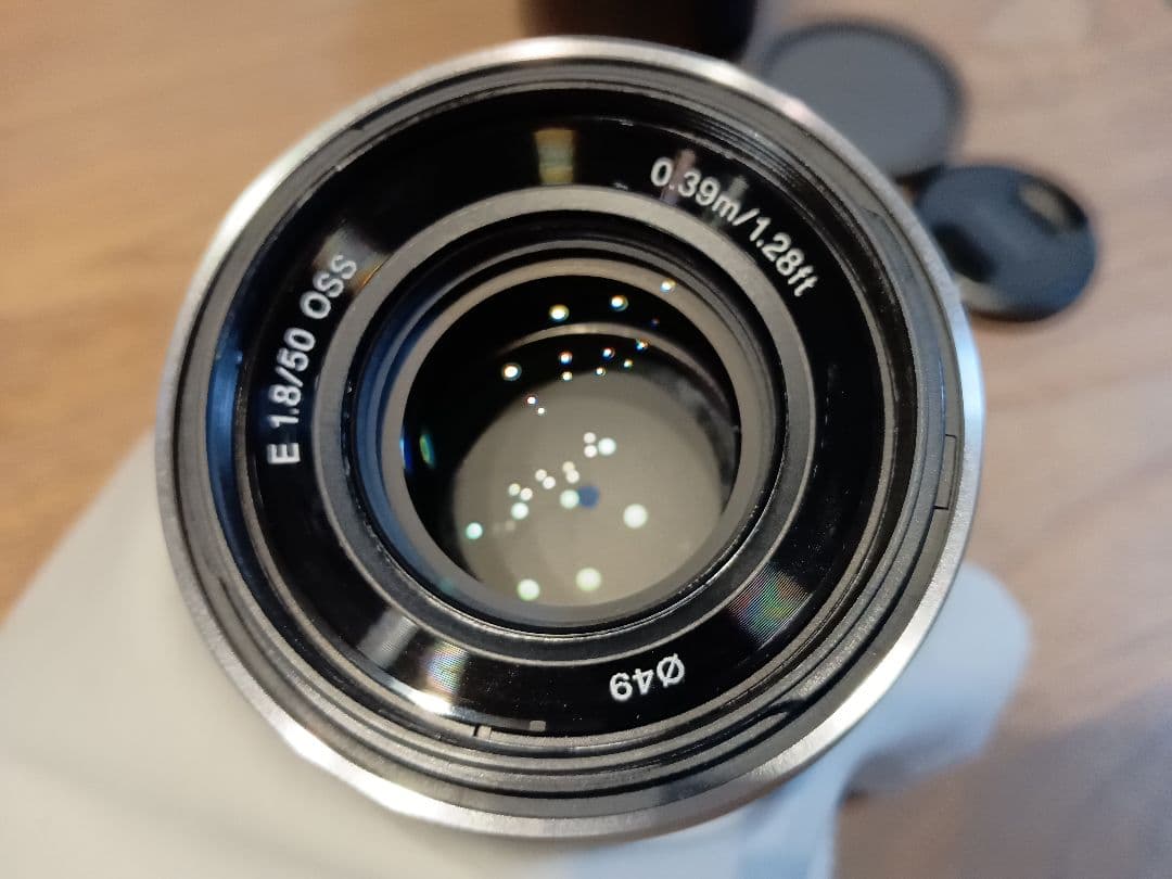 光学極上 SONY E 50mm F1.8 OSS 単焦点レンズ APS-C