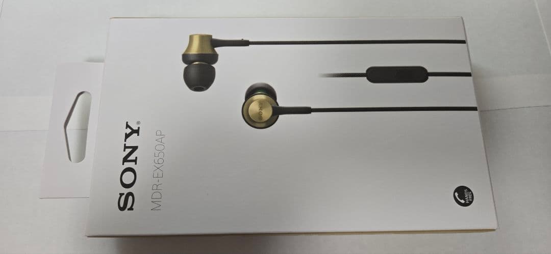 SONY MDR-EX650AP ゴールド 有線イヤホン