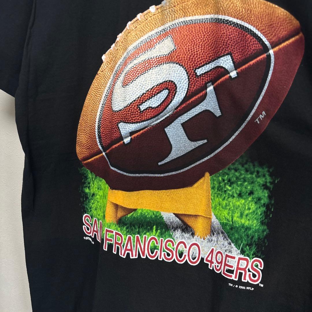 サンフランシスコ49ers NFLNUTMEG USA製 1995年TシャツXL