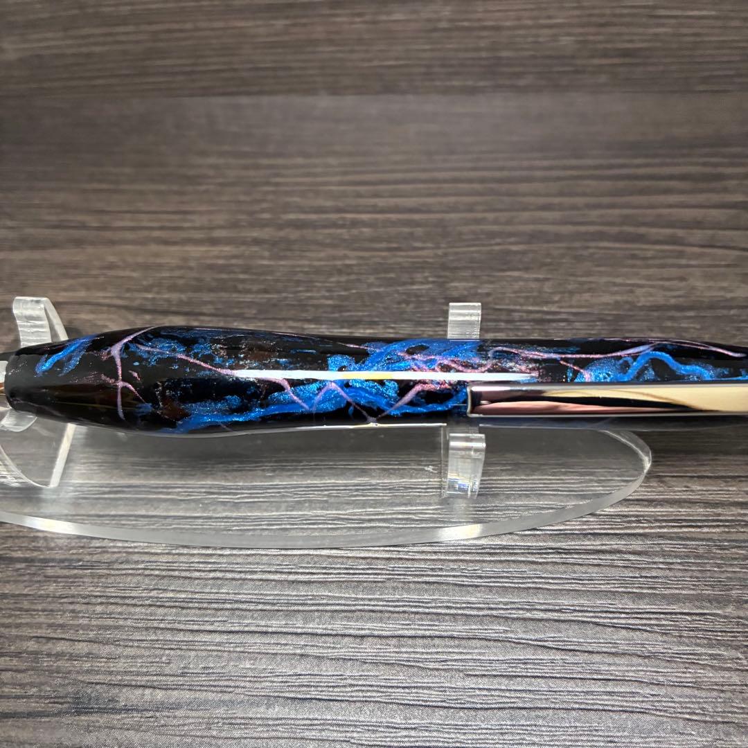 【青紫一閃雷鳴】 ボールペン0.5 （flagship model）