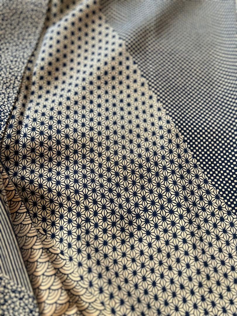 着物　江戸小紋　袷仕立て