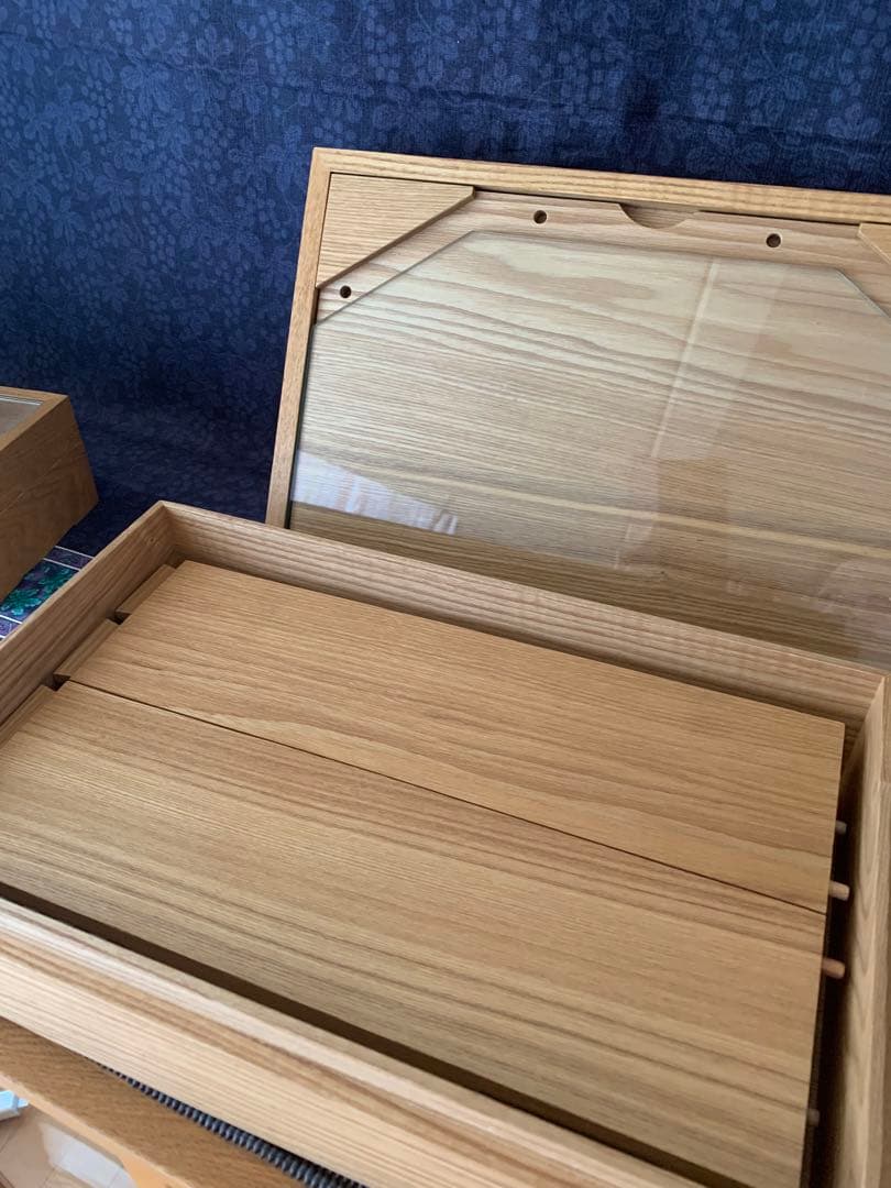 【値下げ】新品モダンミニ仏壇無垢材使用、ペット用にも最適！護摩修法でご祈念済み