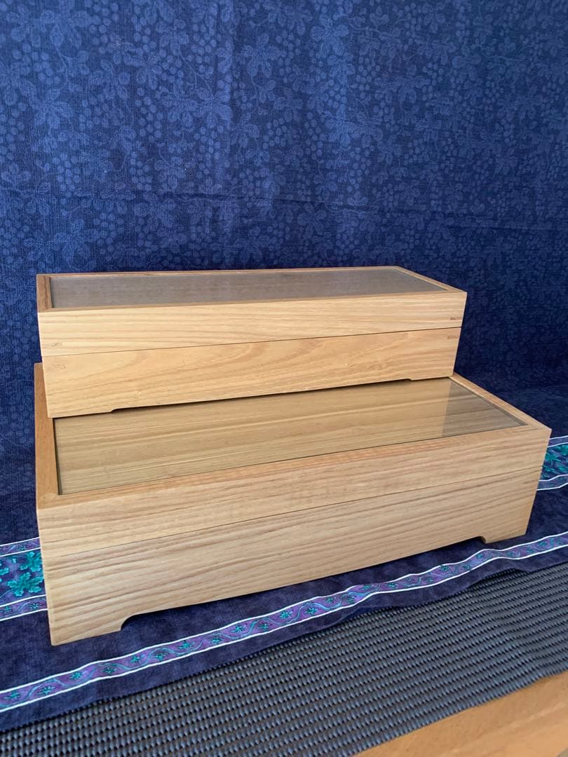 【値下げ】新品モダンミニ仏壇無垢材使用、ペット用にも最適！護摩修法でご祈念済み