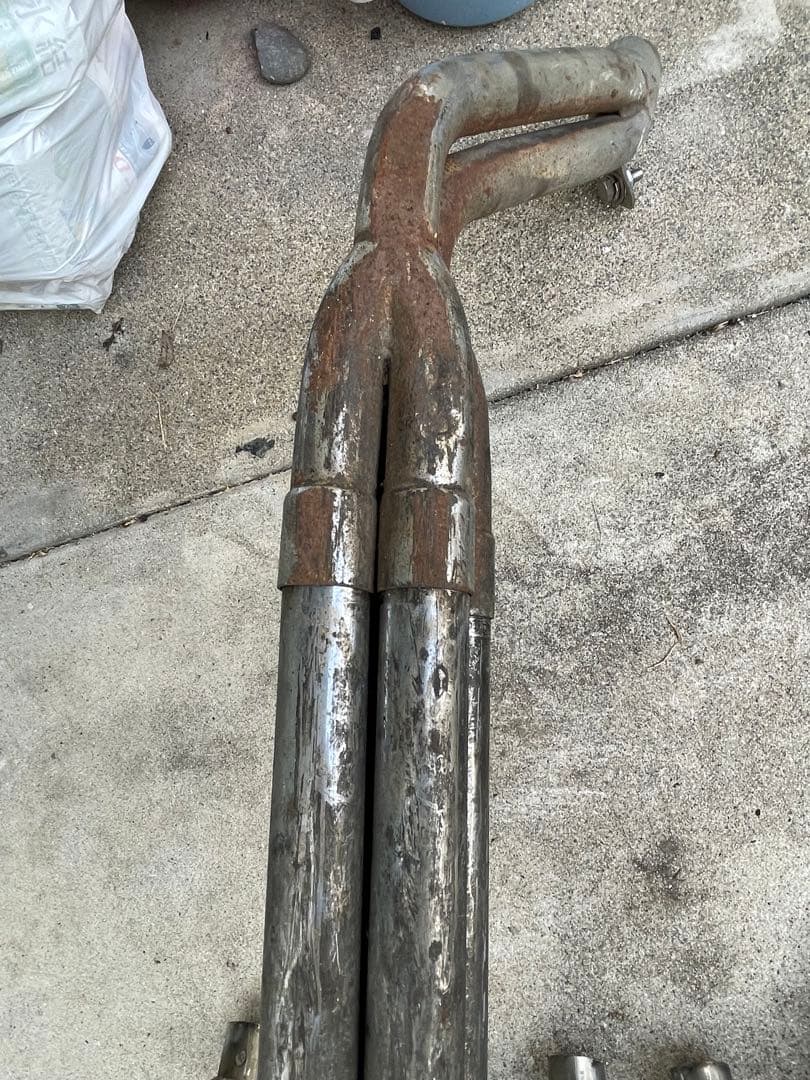 CBX400F コブラツイスト スネーク マフラー CBR400F