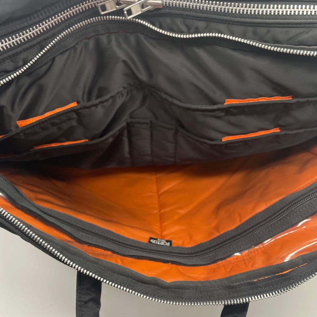 極美品✨ ポーター タンカー 3WAY DOCUMENT BAG W zip