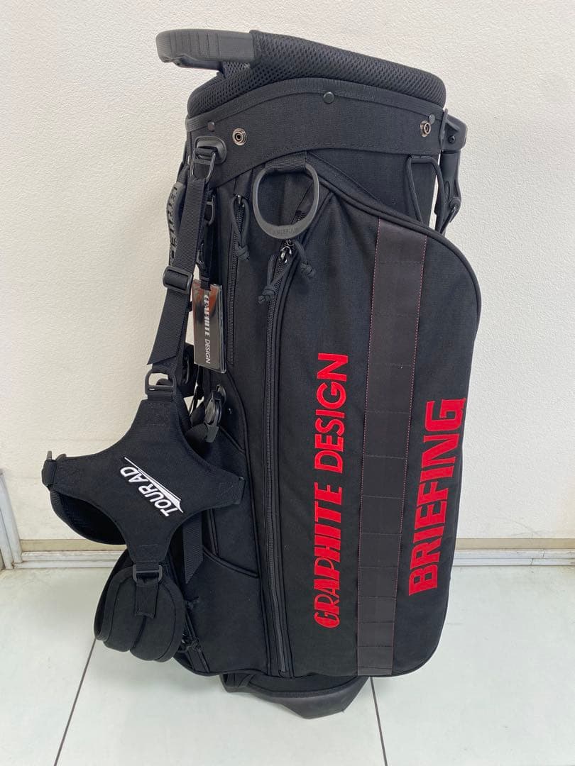 希少　ブリーフィング ×グラファイトデザイン　キャディバッグ　レア