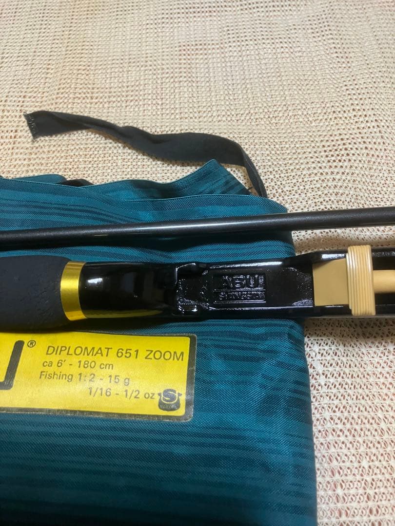 ロッド ABU diplomat 651 zoom svangsta