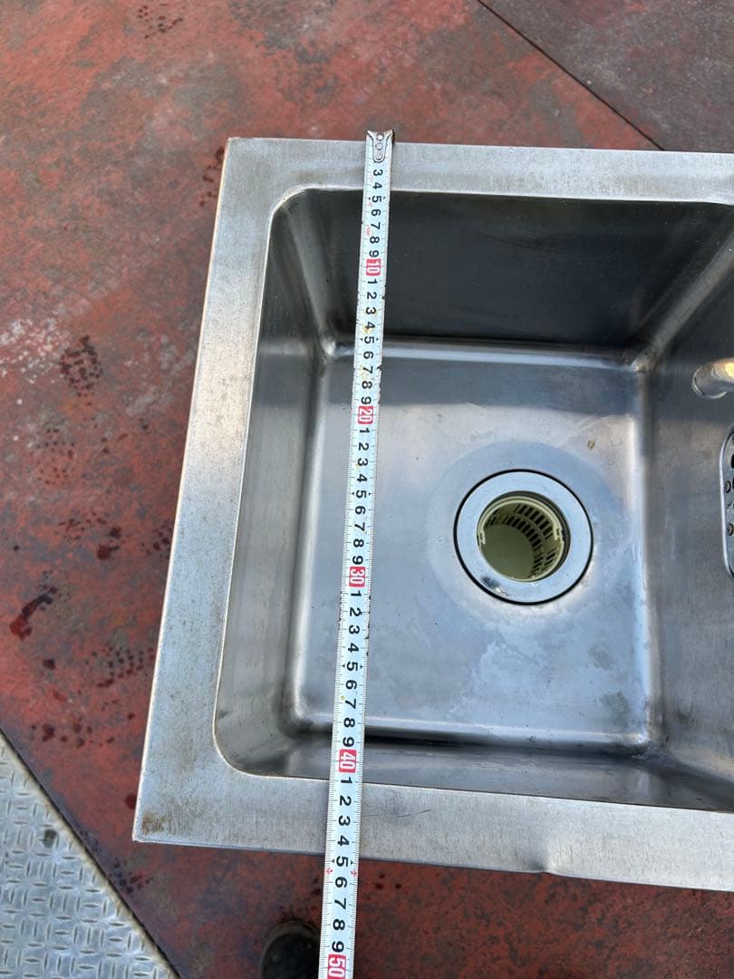業務用 1槽 シンク W45 D45 H78cm 槽深20cm