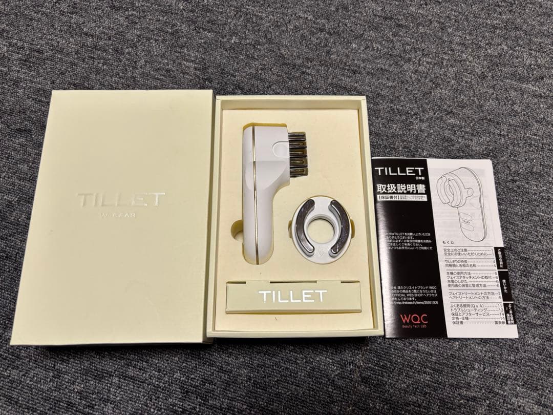 ティレット　ダブルギア　美顔器