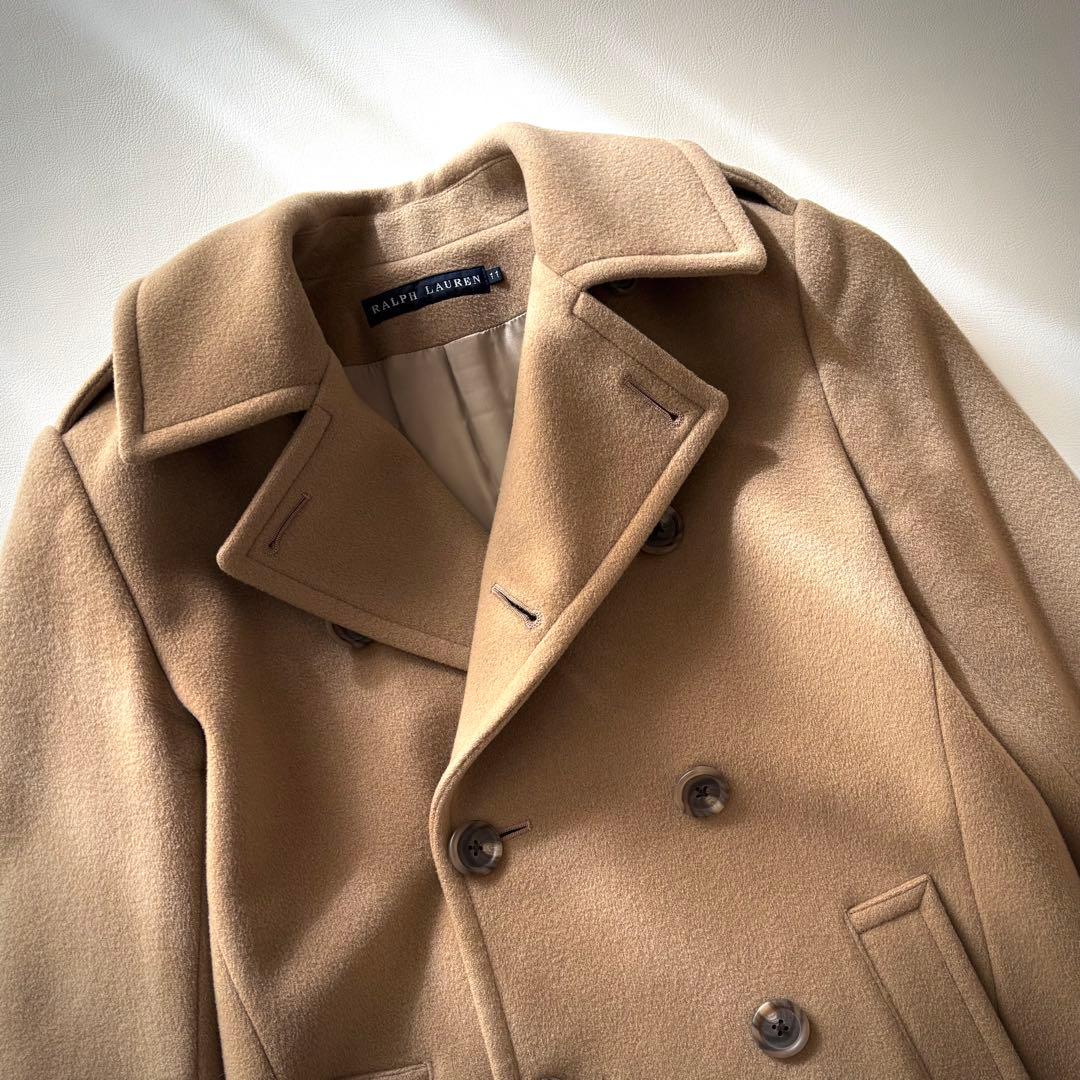 ラルフローレン RALPH LAUREN ウール カシミヤ Pコート
