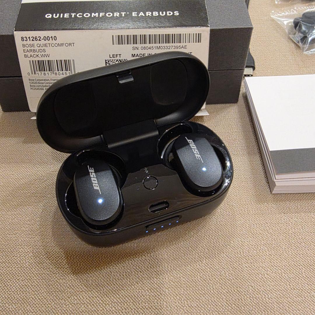 【美品】Bose QuietComfort Earbuds ブラック