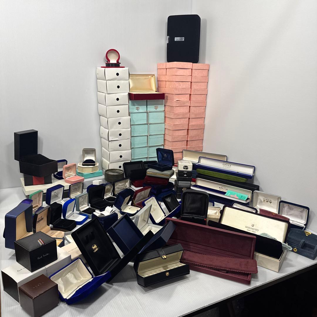 値下済 超大量148点 ジュエリーケース アクセサリーケース 他 空箱 まとめ