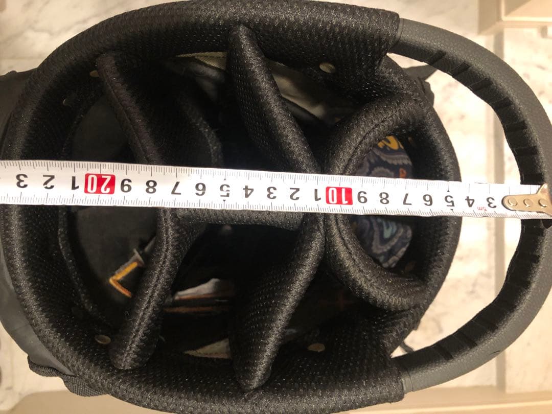 LOUDMOUTH カラフルスカルキャディバッグ