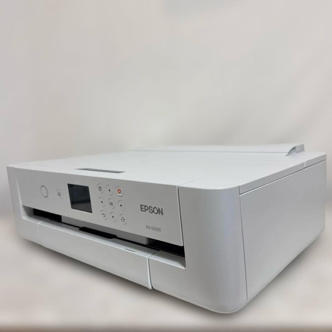 美品 EPSON 2021年製インクジェットプリンター Wi-Fi内蔵 ノビ対応