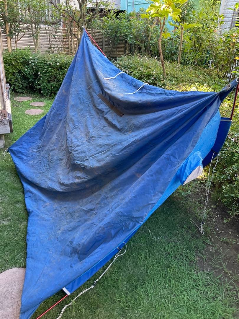 青いエスパース ヘリテイジ社 テント 2〜3人用