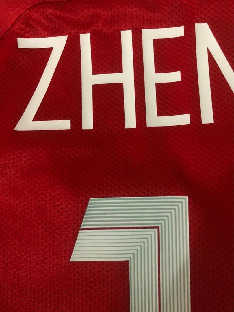 【選手支給品】2019年広州恒大CFAユニフォーム　10番鄭智選手