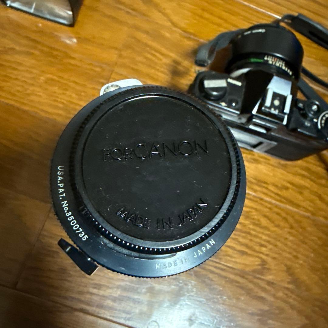 昭和レトロ　一眼レフカメラ　フラッシュ　望遠レンズ　3点セット