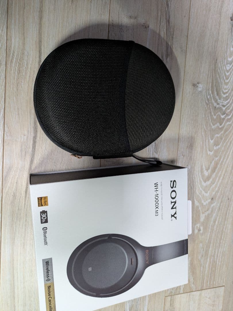 SONY WH-1000XM3(B) ワイヤレスノイズキャンセリングヘッドホン