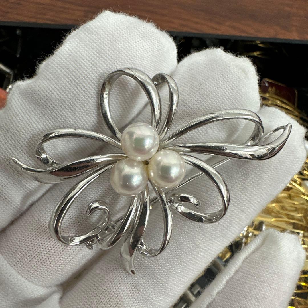 【遺品整理】ブローチ アクセサリー まとめ silver k18gp 計438g