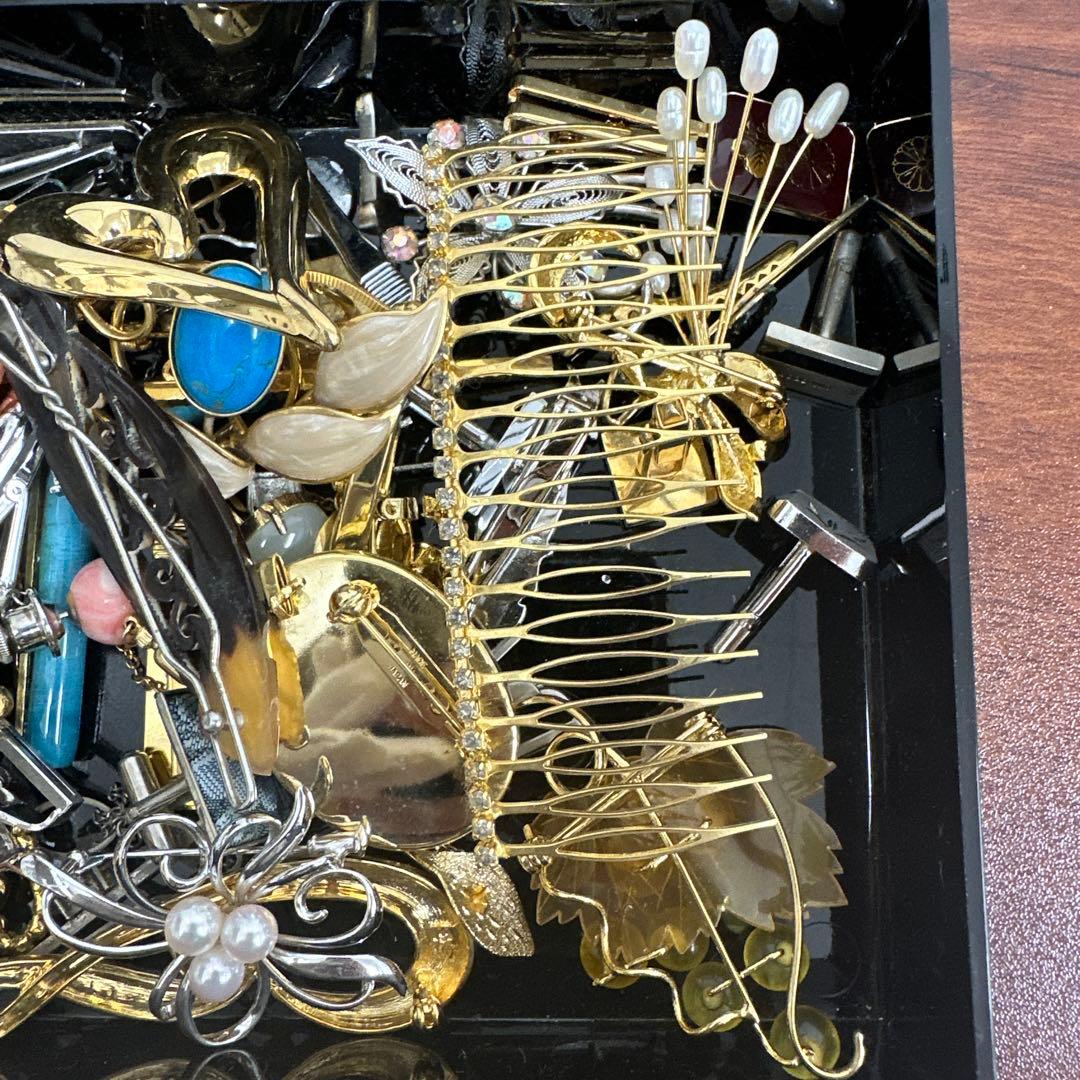 【遺品整理】ブローチ アクセサリー まとめ silver k18gp 計438g