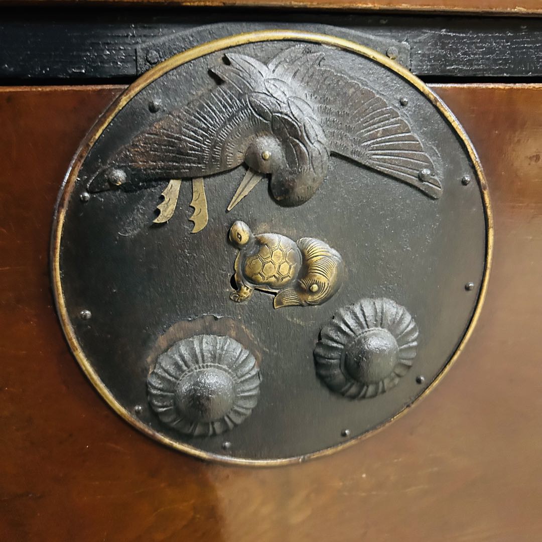 時代箪笥　民芸箪笥　装飾金具　和箪笥　整理箪笥