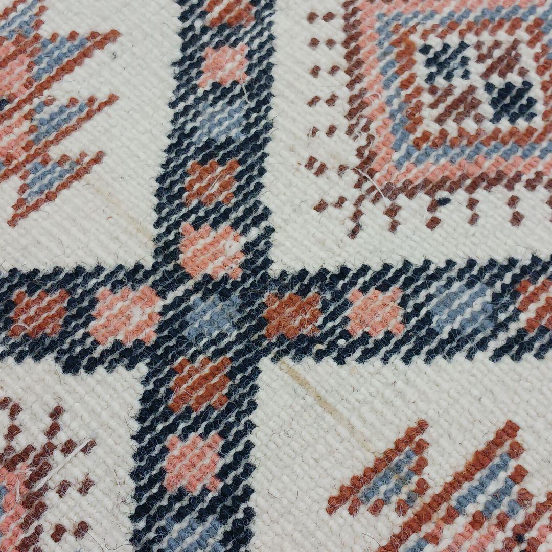 Y2220 トルコ絨毯 トライバルラグ ウール 225×156㎝