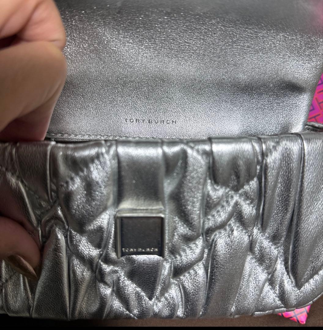 ♡新品トリーバーチ♡68200円キラメタリックダイヤモンドミニ♡ショルダーバッグ