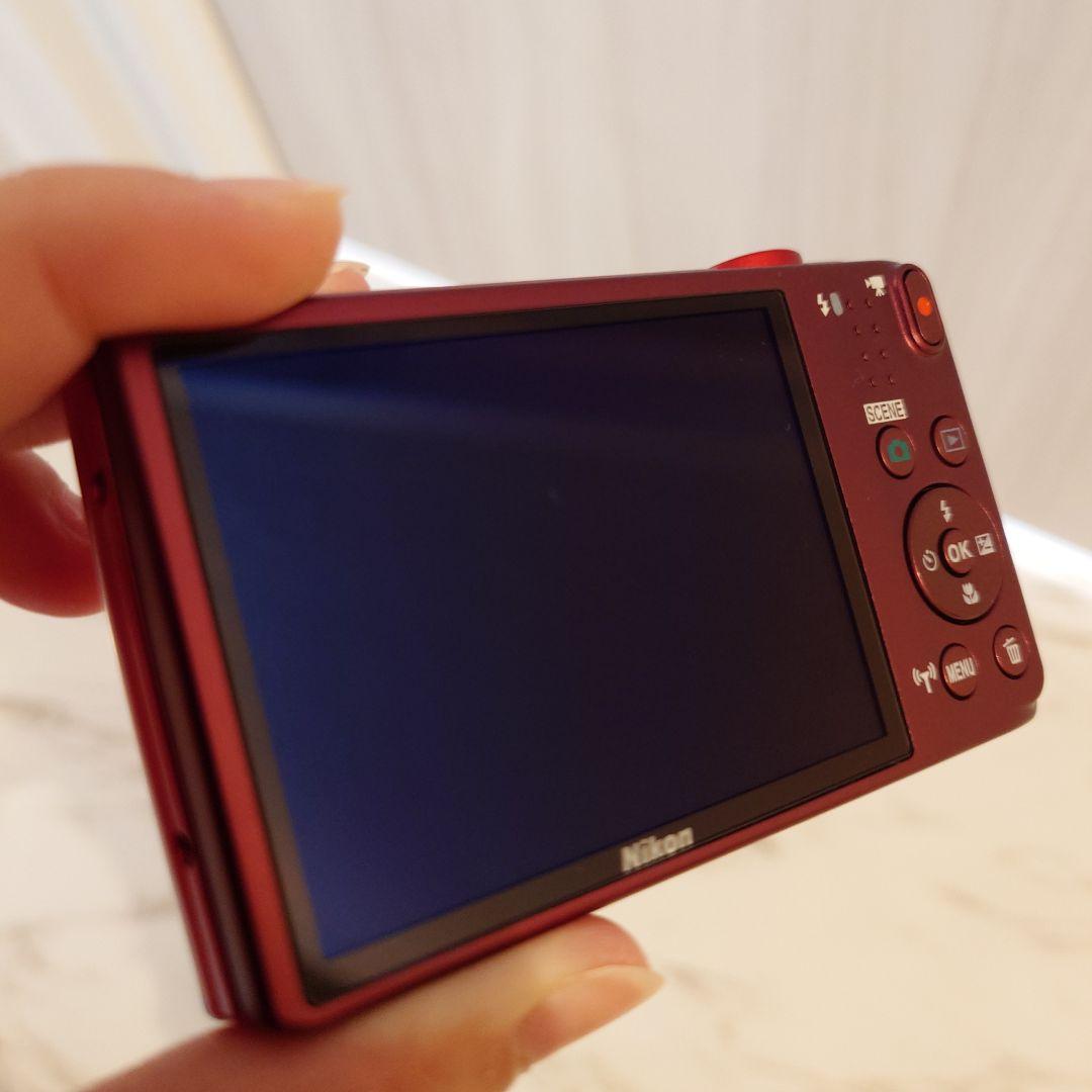 Nikon デジカメ COOLPIX S6800 レッド