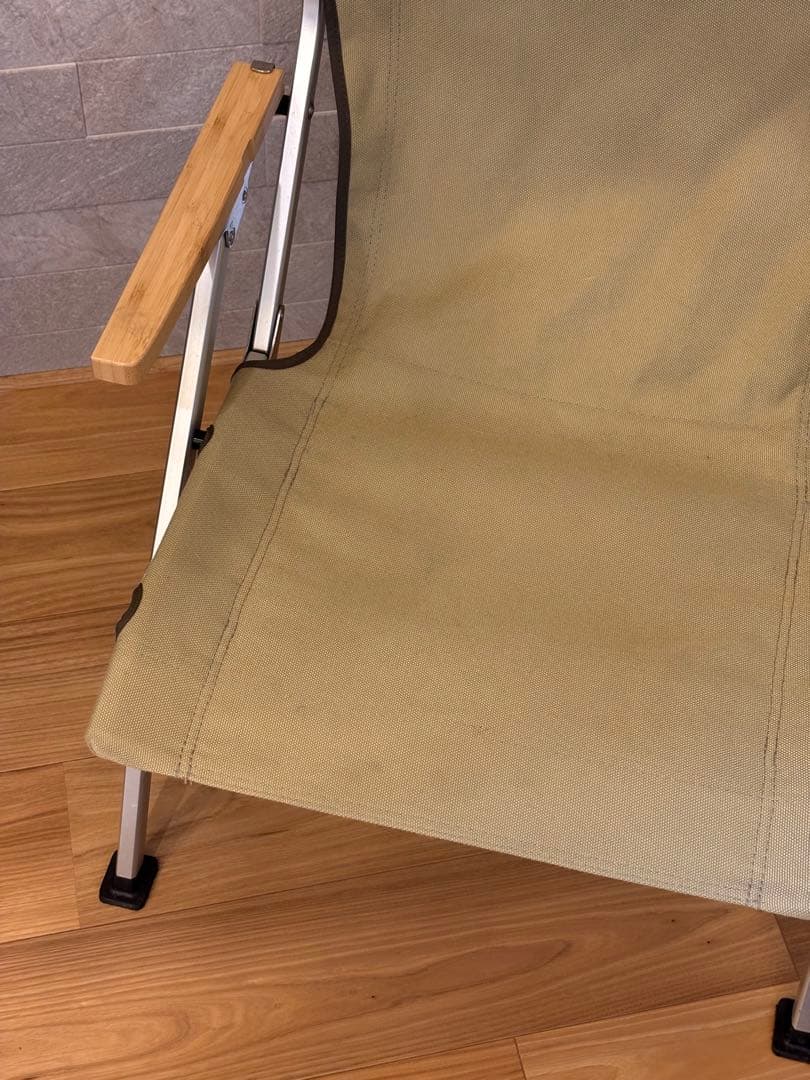 peak 椅子 ローチェア30カーキ 枕付き